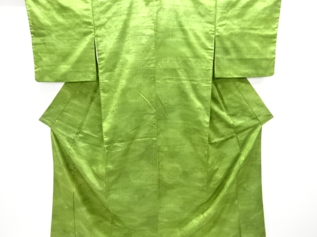 JAPANESE KIMONO / ANTIQUE KIMONO / SILK / FUSHI TSUMUGI